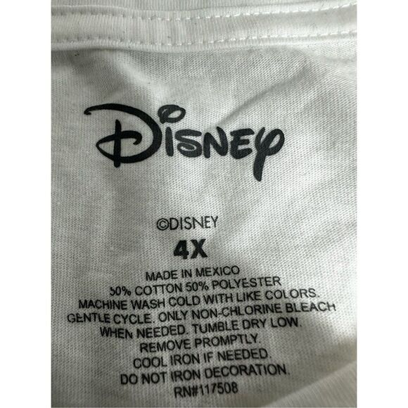 NWOT Disney's Bambi Plus Size Floral Short Sleeve Graphic T-Shirt Size 4X - Picture 3 of 9